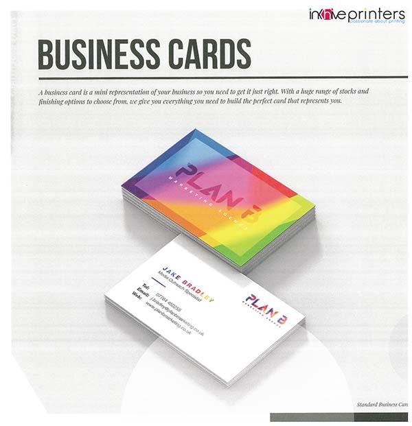 Printing of Business Cards Local Waltham Cross and Enfield Printers