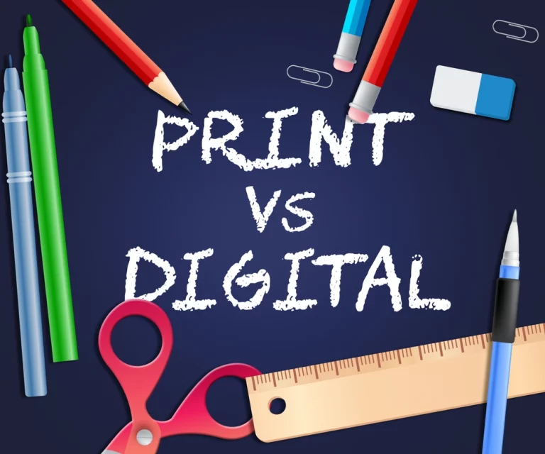 Print vs. Digital – Making the Right Design Choices for Your Projects