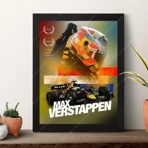 A1 Max Verstappen Poster – Rising Star