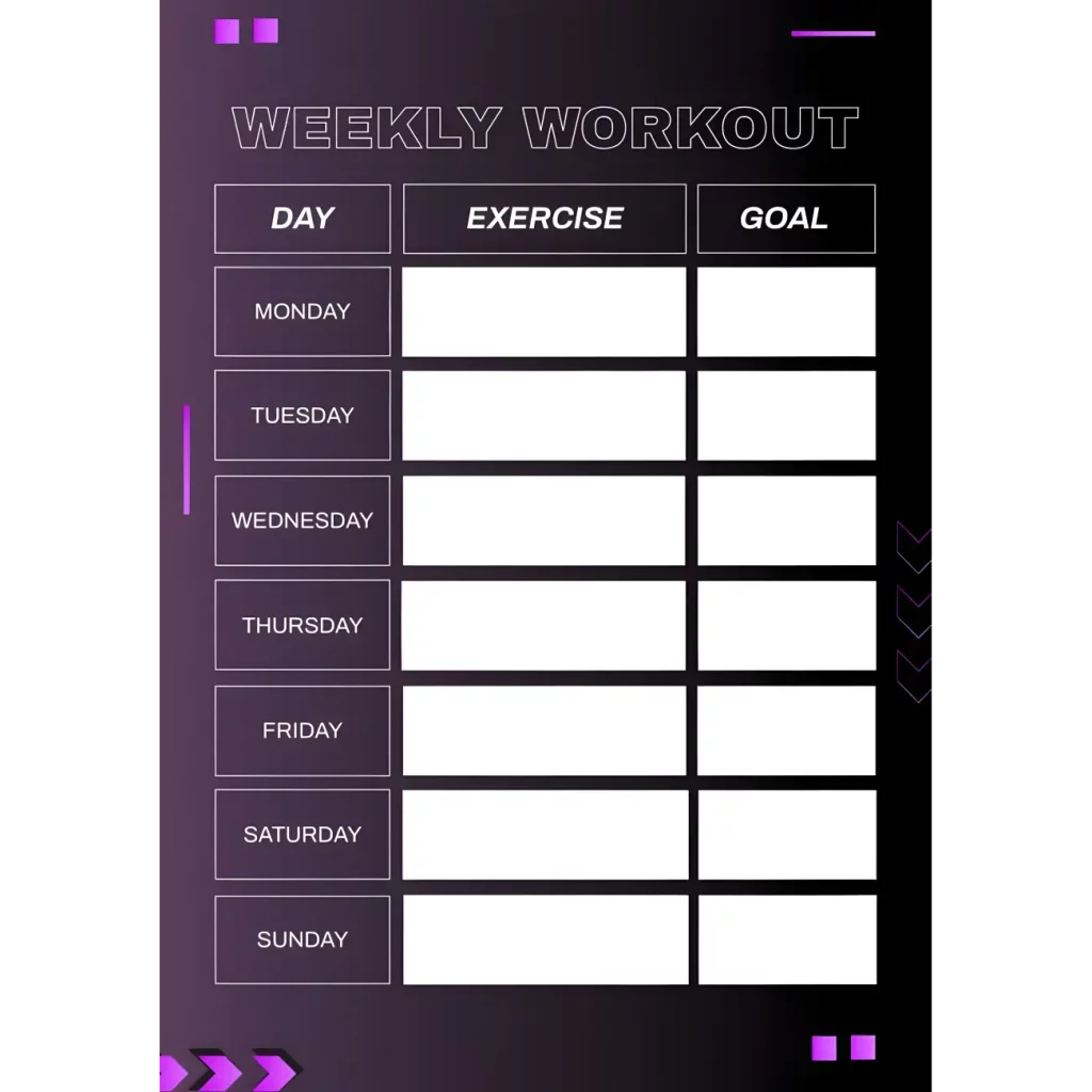 Fitness Goal Calendars Local Waltham Cross and Enfield Printers